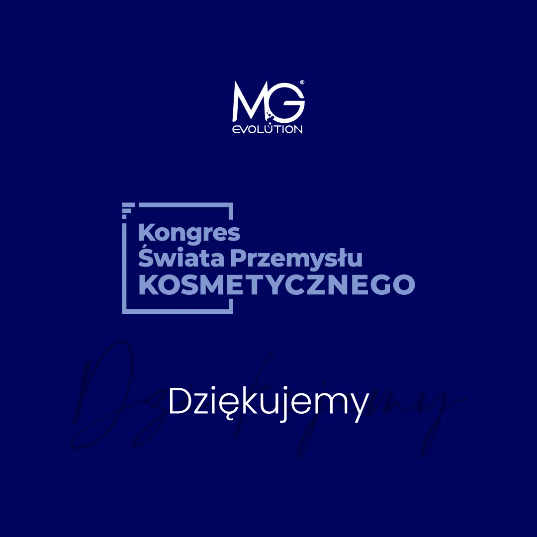 MG Evolution®jako gospodarz honorowy na Kongresie organizowanym przez Świat Przemysłu Kosmetycznego