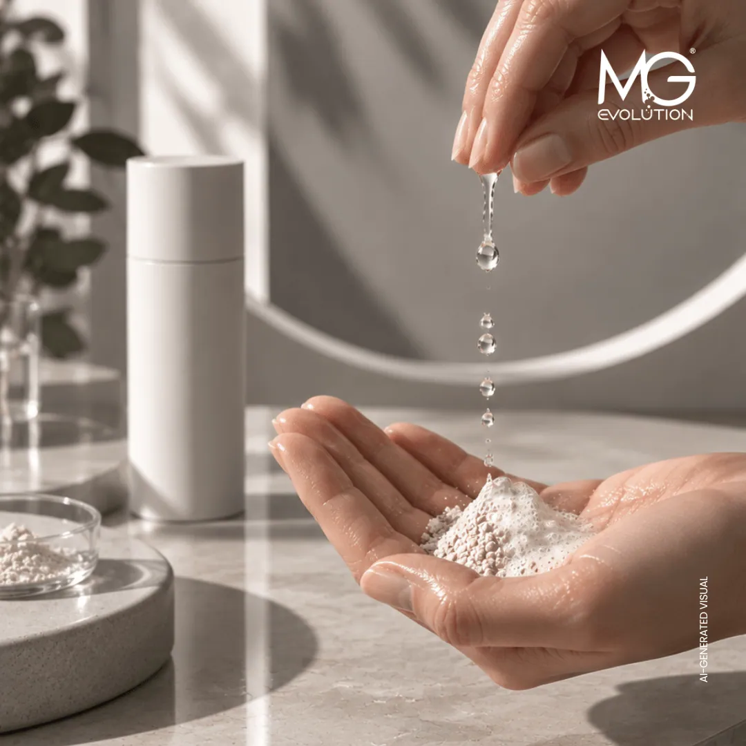Waterless Beauty- Ein Kosmetikprodukt, das erst in Ihren Händen entsteht
